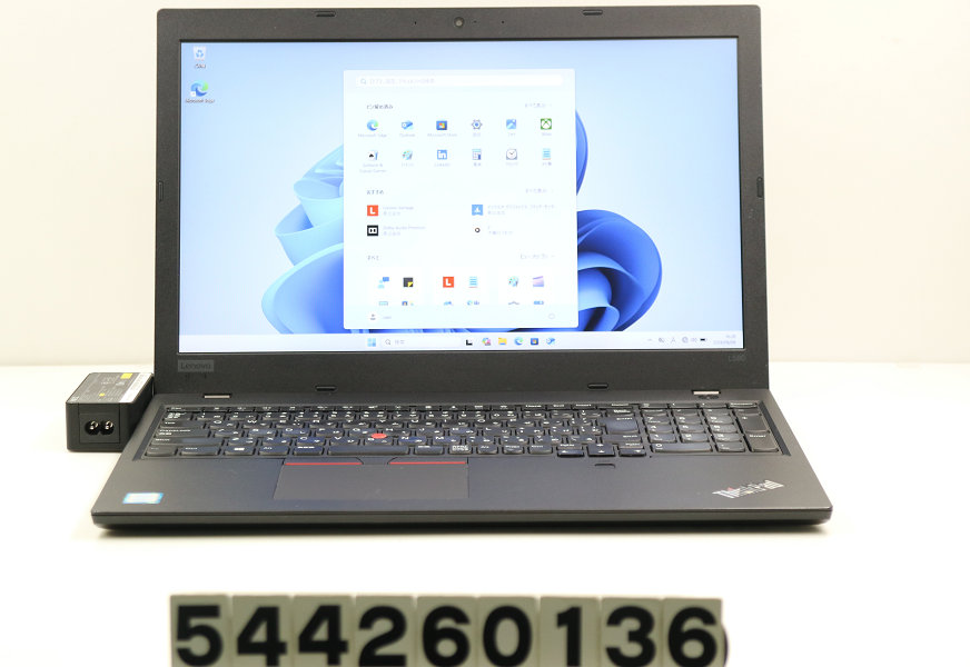 LENOVO ThinkPad L580 Core i5 8250U 1.6GHz/8GB/256GB(SSD)/15.6W/FHD(1920x1080)/Win11 足懸かり文字記号消えあり【中古】【20260611】