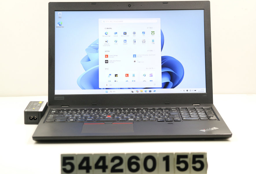 LENOVO ThinkPad L580 Core i5 8250U 1.6GHz/8GB/256GB(SSD)/15.6W/FHD(1920x1080)/Win11 足懸かり文字記号消えあり【中古】【20260611】