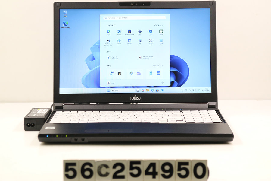 富士通 LIFEBOOK A5510/DX Core i5 10210U 1.6GHz/8GB/256GB(SSD)/Multi/15.6W/FWXGA(1366x768)/Win11 バッテリ落ち込み【中古】【20260611】