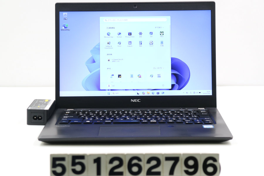 【ジャンク品】NEC PC-VKT16BZG6 Core i5 8265U 1.6GHz/8GB/256GB(SSD)/13.3W/FWXGA(1366x768)/Win11【中古】【20260708】｜TCEダイレクト店