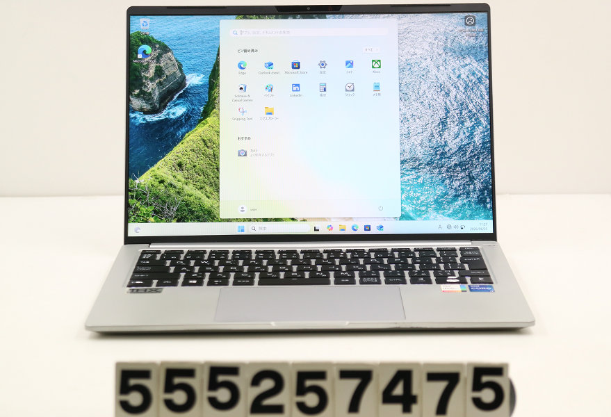 【ジャンク品】mousecomputer 21104P-TGLASW11 Core i7 1165G7 2.8GHz/16GB/256GB(SSD)/14W/WUXGA(1920x1200)/Win11 AC欠品【中古】【20260701】｜TCEダイレクト店