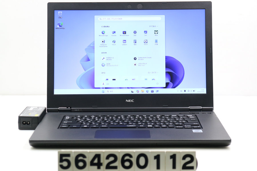 NEC PC-VKM17XZG7 Core i5 10310U 1.7GHz/8GB/256GB(SSD)/Multi/15.6W/FWXGA(1366x768)/Win11【中古】【20260715】|TCEダイレクト店