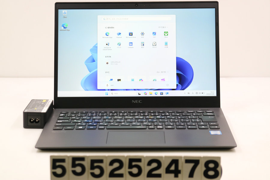 【ジャンク品】NEC PC-VKT16GZG6 Core i5 8265U 1.6GHz/8GB/256GB(SSD)/13.3W/FHD(1920x1080)/Win11【中古】【20260715】｜TCEダイレクト店