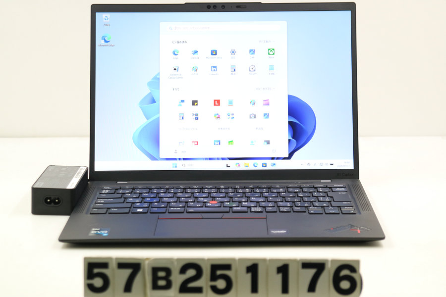 Lenovo ThinKPad X1 Carbon 10th Gen Core i5 1235U 1.3GHz/8GB/256GB(SSD)/14W/WUXGA(1920x1200)/Win11 パームハゲあり【中古】【20260723】|TCEダイレクト店