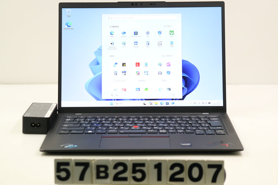 Lenovo ThinKPad X1 Carbon 10th Gen Core i5 1235U 1.3GHz/8GB/256GB(SSD)/14W/WUXGA(1920x1200)/Win11 パームハゲあり【中古】【20260723】|TCEダイレクト店