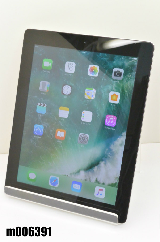 おしゃれ Wi Fiモデル 中古 K20201216 M006391 初期化済 Md510j A Black Ios10 3 3 16gb Wi Fi Ipad4 Apple M006391 Paveseraleigh Org