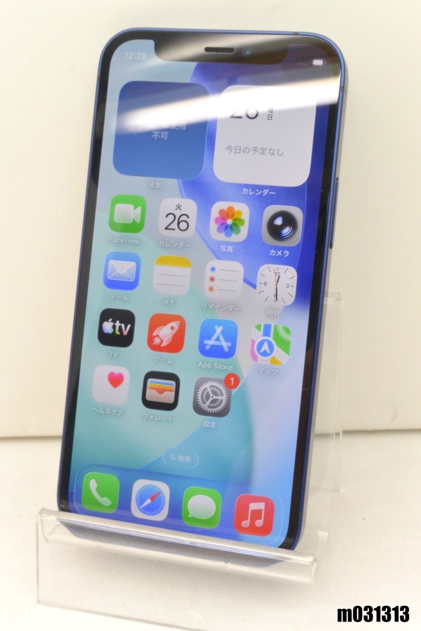 白ロム SIMフリー docomo SIMロック解除済 Apple iPhone12 mini 128GB iOS26.5 ブルー MGDP3J/A 初期化済 【m031313】【中古】【K20260526】｜TCEダイレクト店