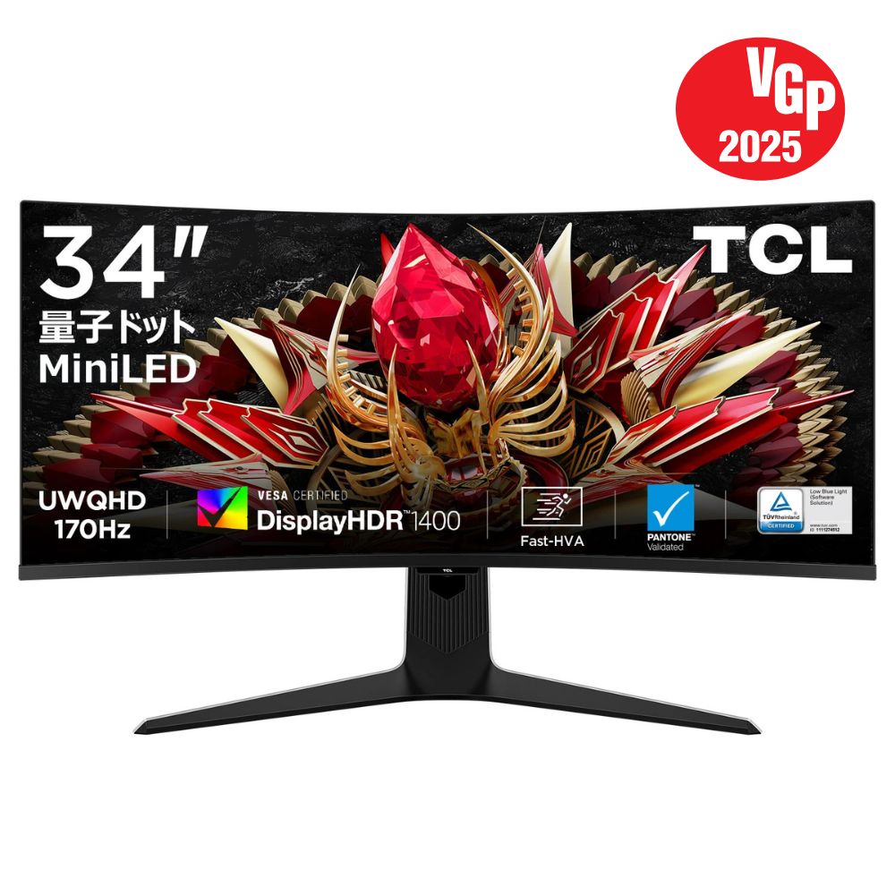 TCL 27G74 ミニLEDモニター TCL 量子ドットMini LED モニター 27インチ