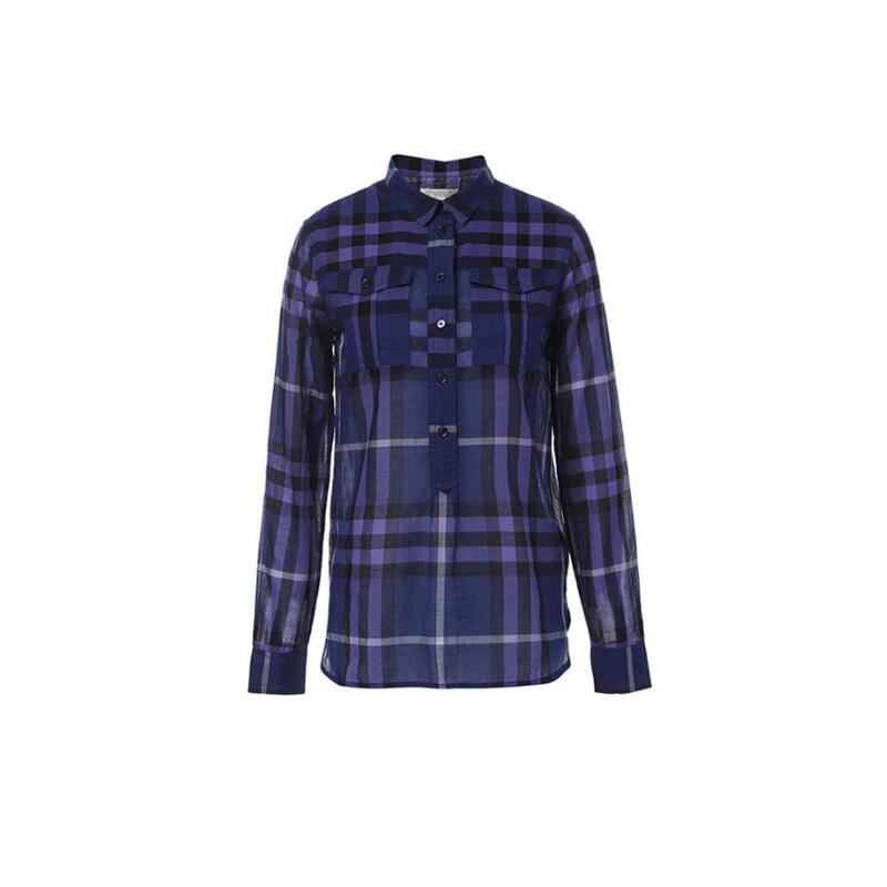 バーバリーBURBERRY レディース シャツ 3933024 4100B NAVY【並行輸入品】【新古品・未使用品】|TCONNECTオンラインストア