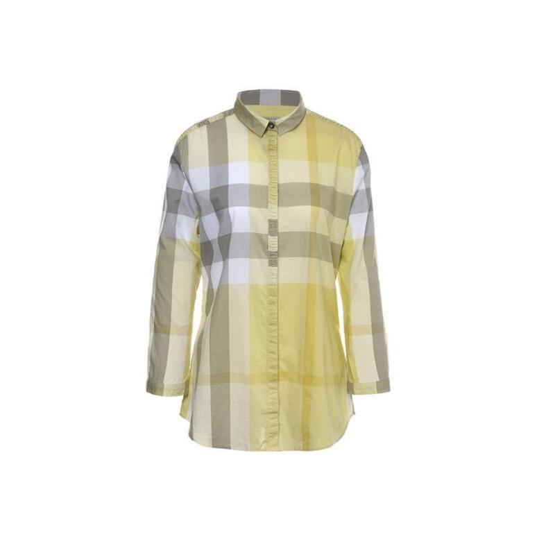 バーバリーBURBERRY レディース イエロー シャツ 3943406 7403B PALE-YELLOW【並行輸入品】【新古品・未使用品】｜TCONNECTオンラインストア