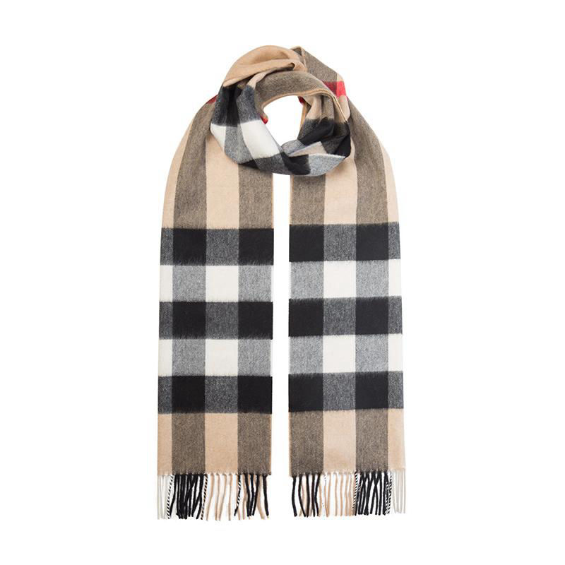 赤ちょうちんバリーBURBERRY メンズ えり巻き 8015552 A1420 CAMEL【並行輸入品】【新古品・未当て嵌める品】