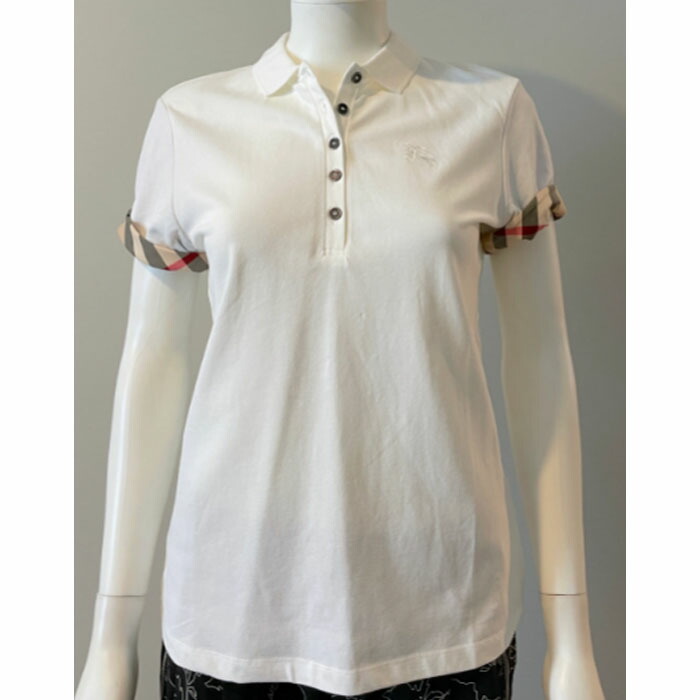 楽天市場】BURBERRY バーバリー MONOGRAM MOTIF COTTON POLO SHIRT