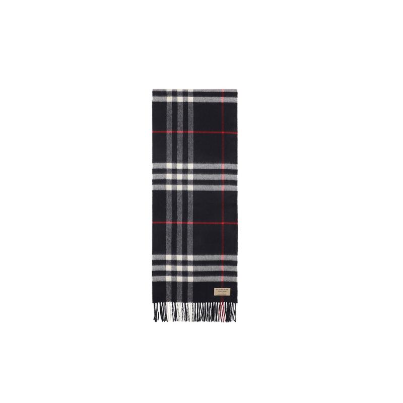 赤ちょうちんバリーBURBERRY レディース えり巻き 3993734 4100B NAVY【並行輸入品】【新古品・未当て嵌める品】