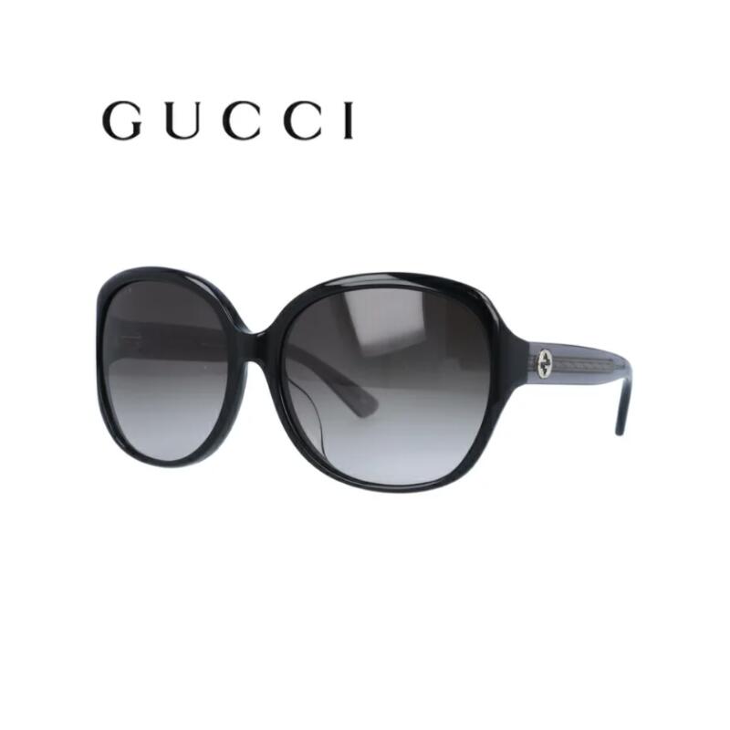 グッチ GUCCI SUNGLASS レディースサングラス GG0080SK ACETATE 002【並行輸入品】【新古品・未使用品】