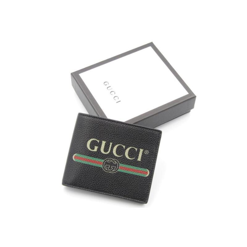 グッチ GUCCI WALLET メンズウォレット 496309 0GCAT 8163 BLACK【並行輸入品】【新古品・未当て嵌める品】