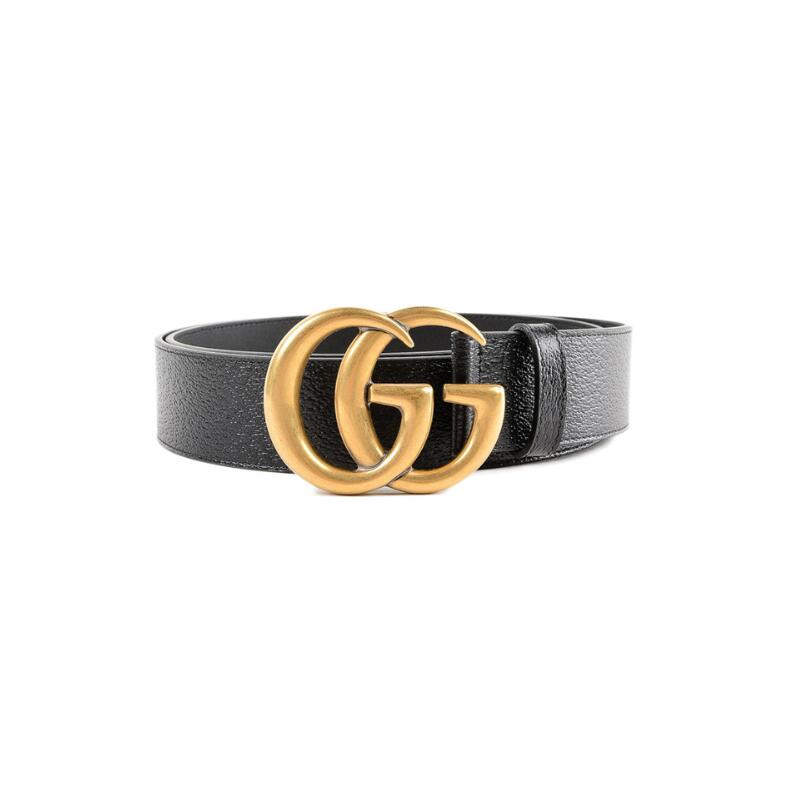 GUCCI バンブーリングバックル ベルト バンブー ディテール バックル ベルトブラック レザー | GUCCI公式