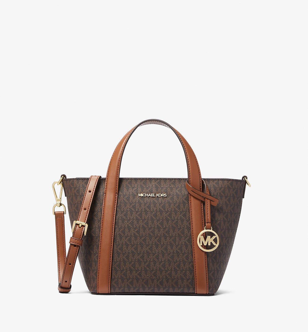 マイケル教科課程 Michael Kors レディース ショルダーバッグ 35S4G3FM1B BROWN【並行輸入品】【新古品・未当て嵌める品】