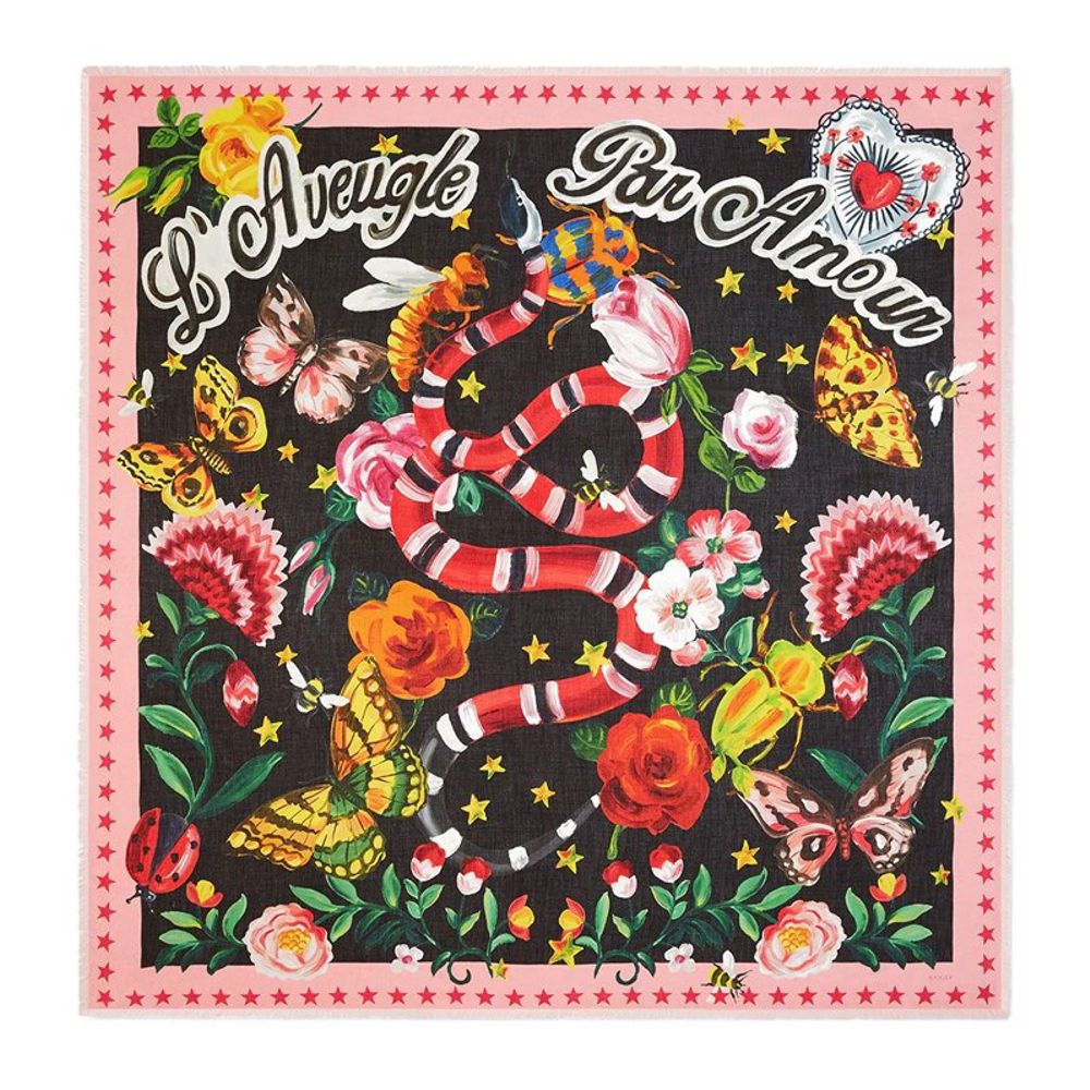 グッチ GUCCI SCARF レディースえり巻き 450615 3G294 1072【並行輸入品】【新古品・未当て嵌める品】