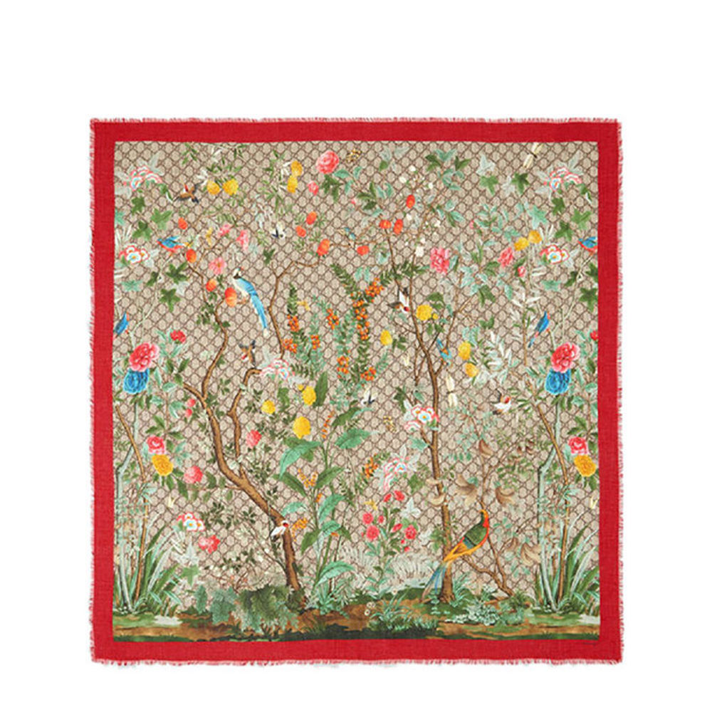 グッチ GUCCI SCARF レディースえり巻き 424456 3G856 6465【並行輸入品】【新古品・未当て嵌める品】