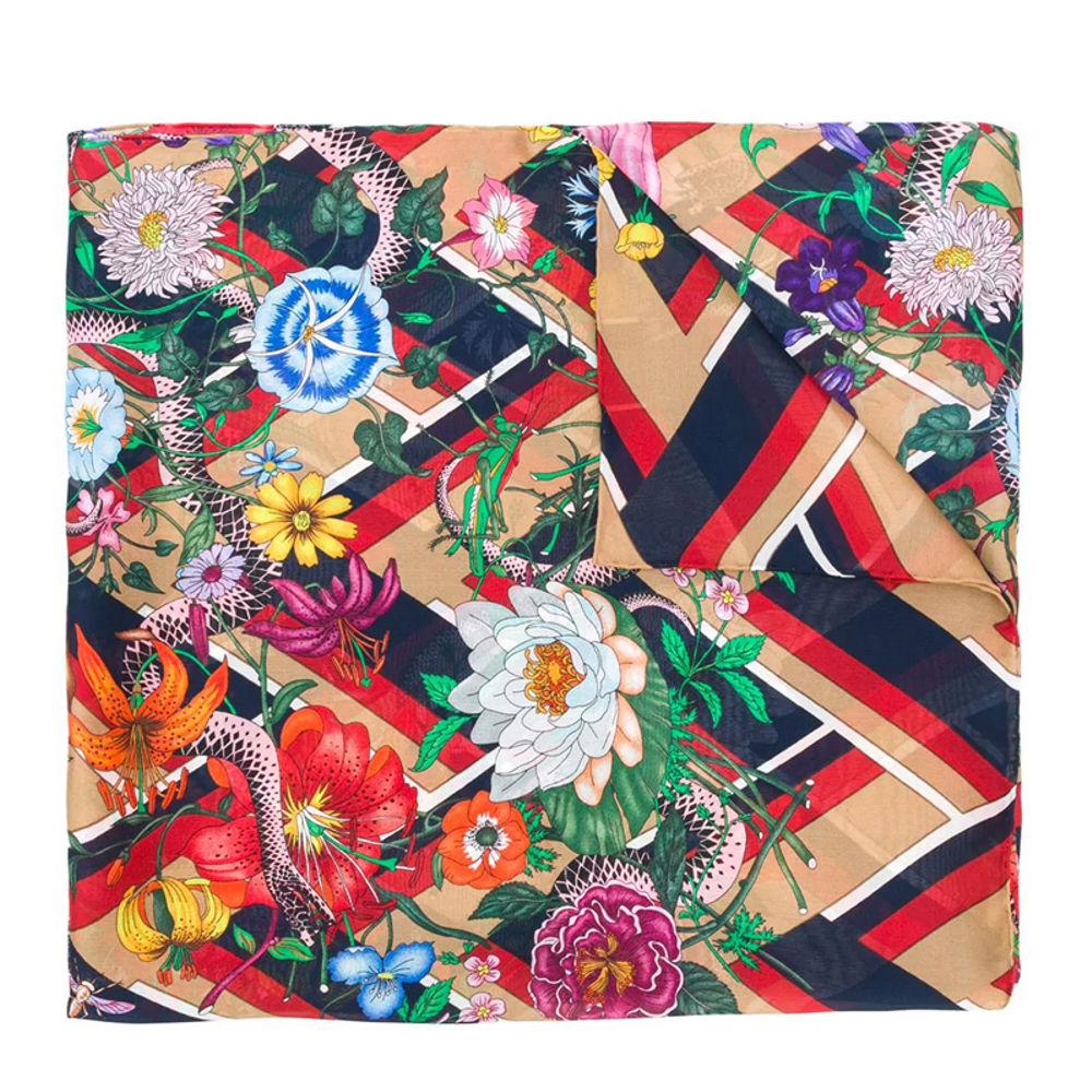 グッチ GUCCI SCARF レディースえり巻き 499186 3G011 9888【並行輸入品】【新古品・未当て嵌める品】