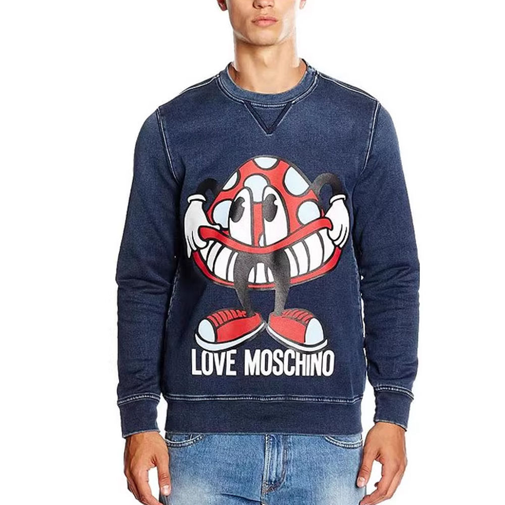 モスキーノ MOSCHINO MEN T-SHIRT メンズプルオーバー M645002 E1679 005E【並行輸入品】【新古品・未当て嵌める品】