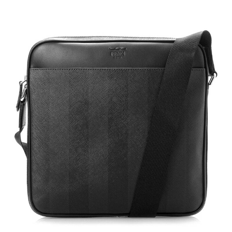 フェンディーバッグ　新品未使用 楽天市場】フェンディ ショルダーバッグ 7M0344 グレー レザー 新品 未