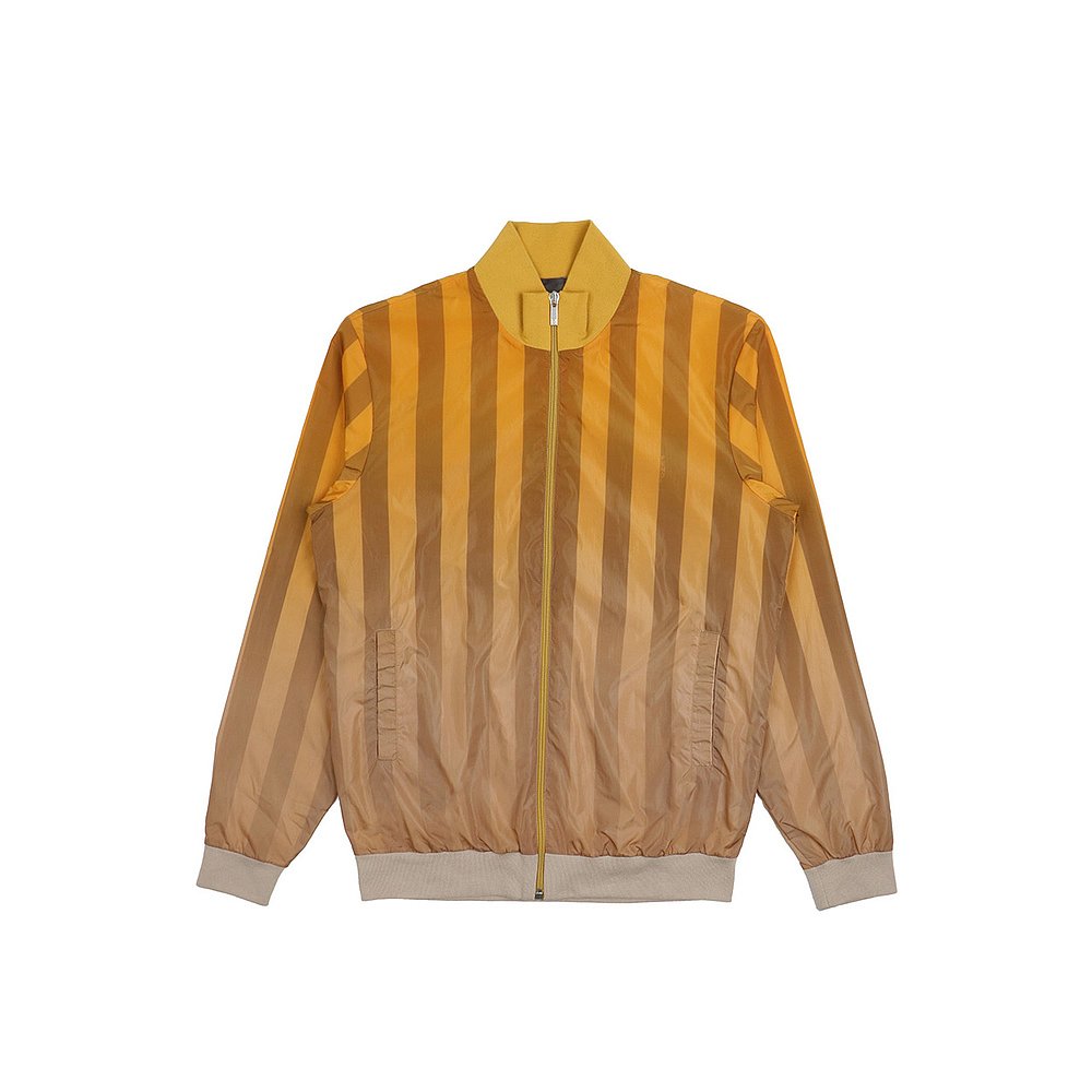 美品⭐️FENDI ズッカ柄 FF柄 デニムジャケット オレンジ系 40サイズ 351002427_9.jpg