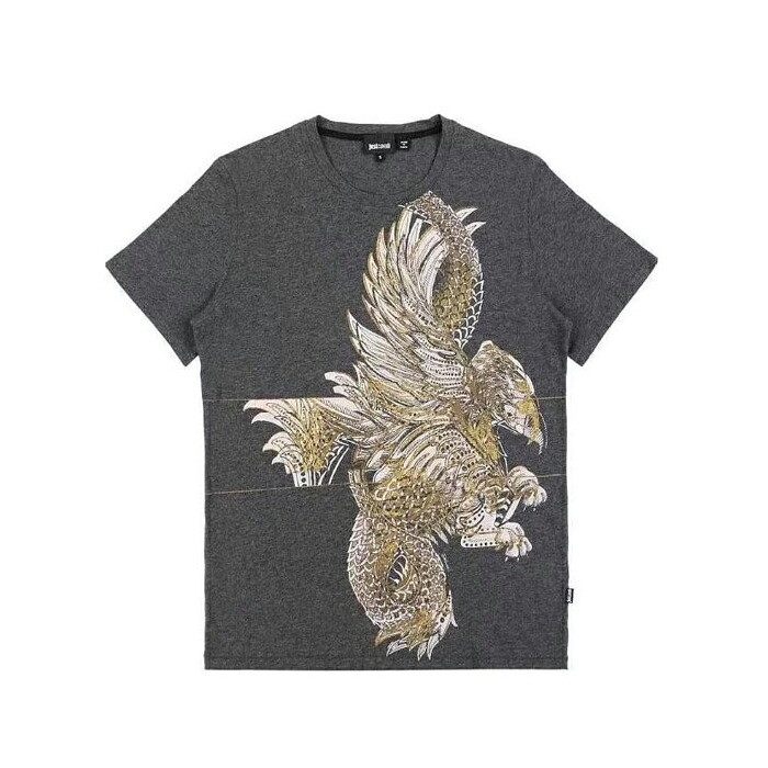 ジャストカヴァリ JUST CAVALLI メンズ T シャツ S03GC0277 N20663 854【並行輸入品】【新古品・未使用品】|TCONNECTオンラインストア