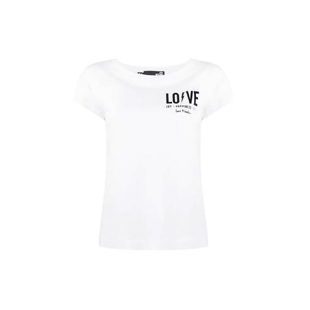 モスキーノMOSCHINO LADIES T-SHIRT レディース T ティーシャツ W4F301R E1698 A00【並行輸入品】【新古品・未当てはめる品】