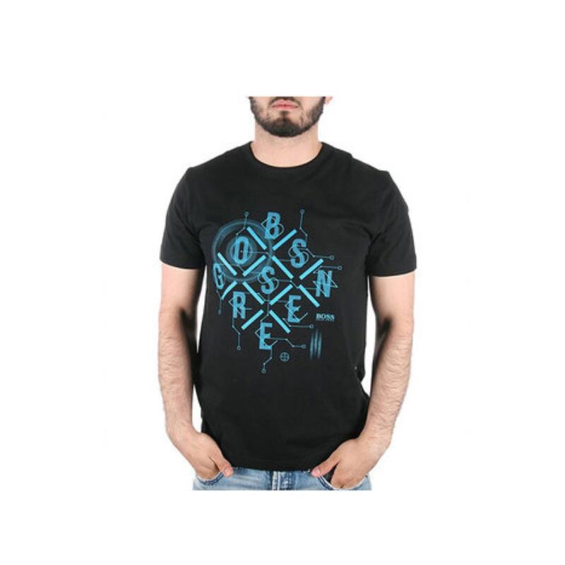 ヒューゴ 主任者 HUGO BOSS メンズ ティーシャツ TEE3 50309829 001【並行輸入品】【新古品・未当て嵌める品】