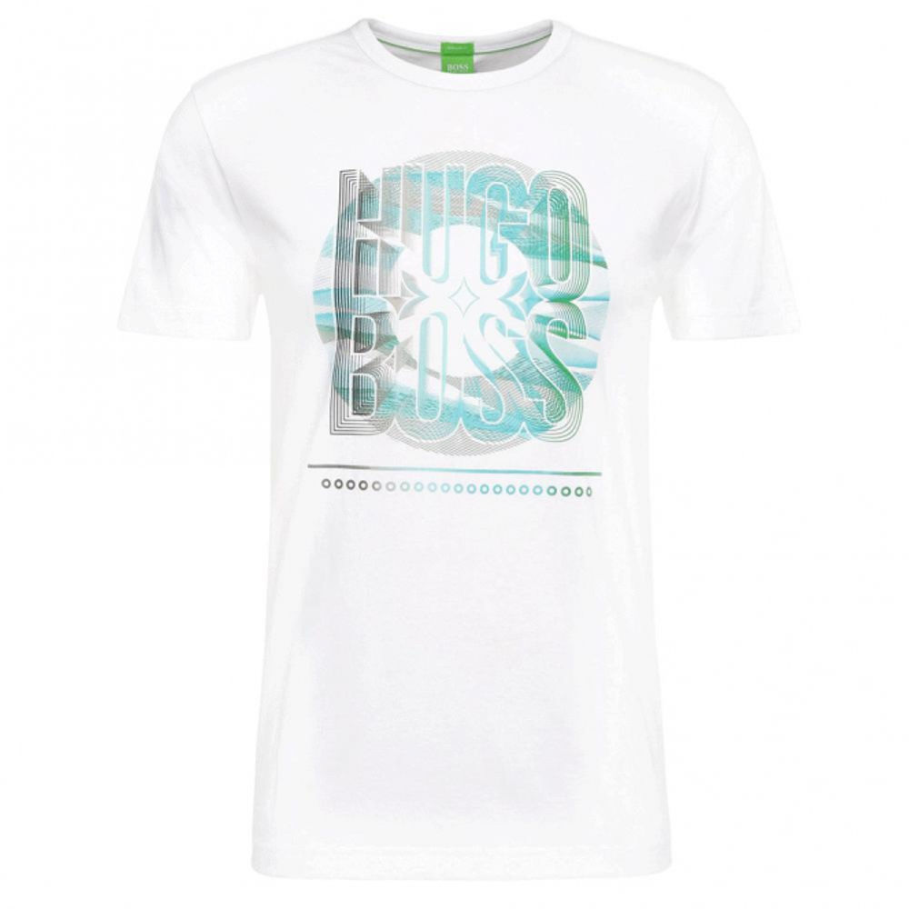 ヒューゴ 主任者 HUGO BOSS メンズティーシャツ TEE3 50329052 100【並行輸入品】【新古品・未当て嵌める品】