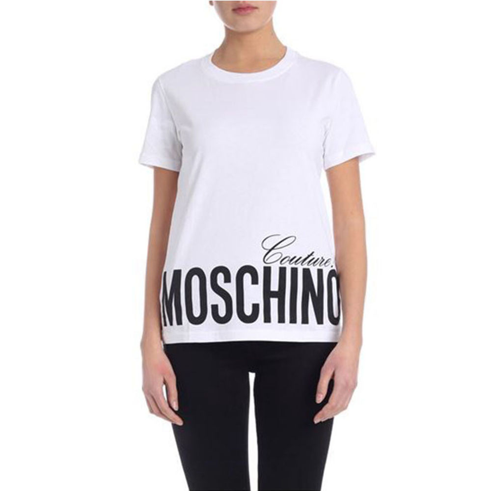 モスキーノ MOSCHINO LADIES T-SHIRT レディース T シャツ A0703 0540 1001【並行輸入品】【新古品・未使用品】｜TCONNECTオンラインストア