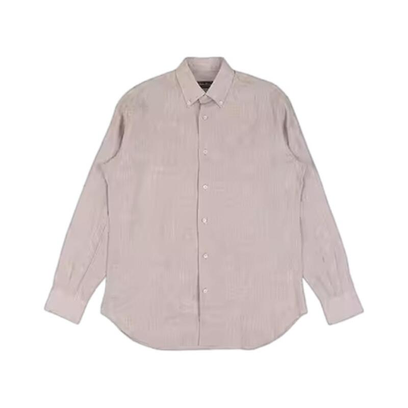 フェラガモ  FERRAGAMO メンズ ロゴタイプ刺しゅうプルオーバー 14-5129 0603888 SAND【並行輸入品】【新古品・未当て嵌める品】