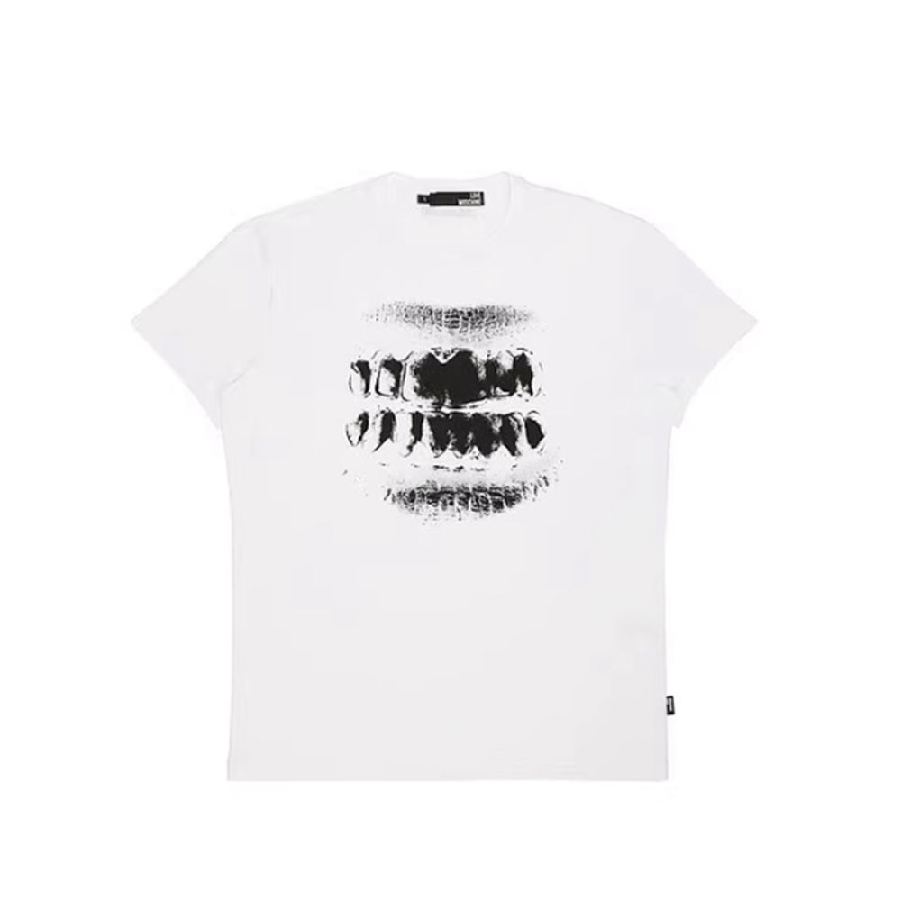 モスキーノ MOSCHINO MEN T-SHIRT メンズ Tシャツ M466702 E1514 A00【並行輸入品】【新古品・未使用品】