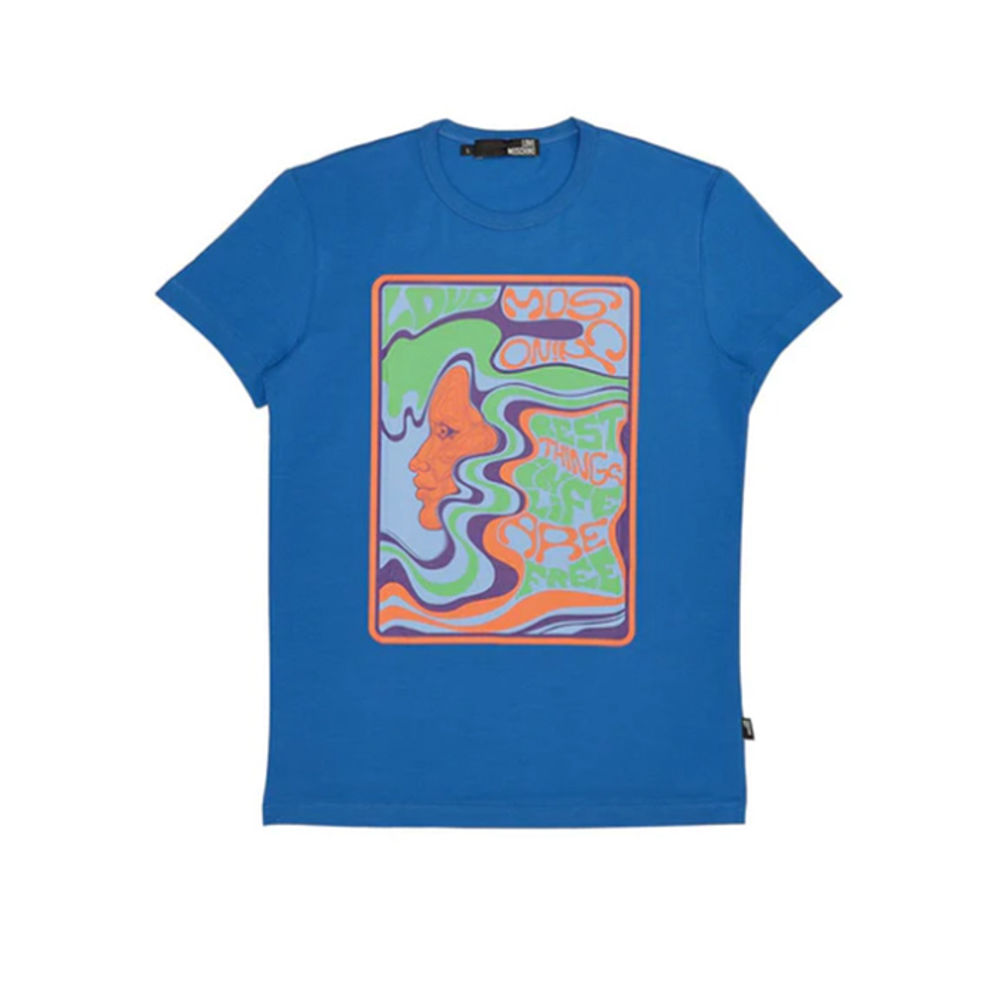 モスキーノ MOSCHINO MEN T-SHIRT メンズ プルオーバー M44447C E1514 Y24【並行輸入品】【新古品・未当て嵌める品】