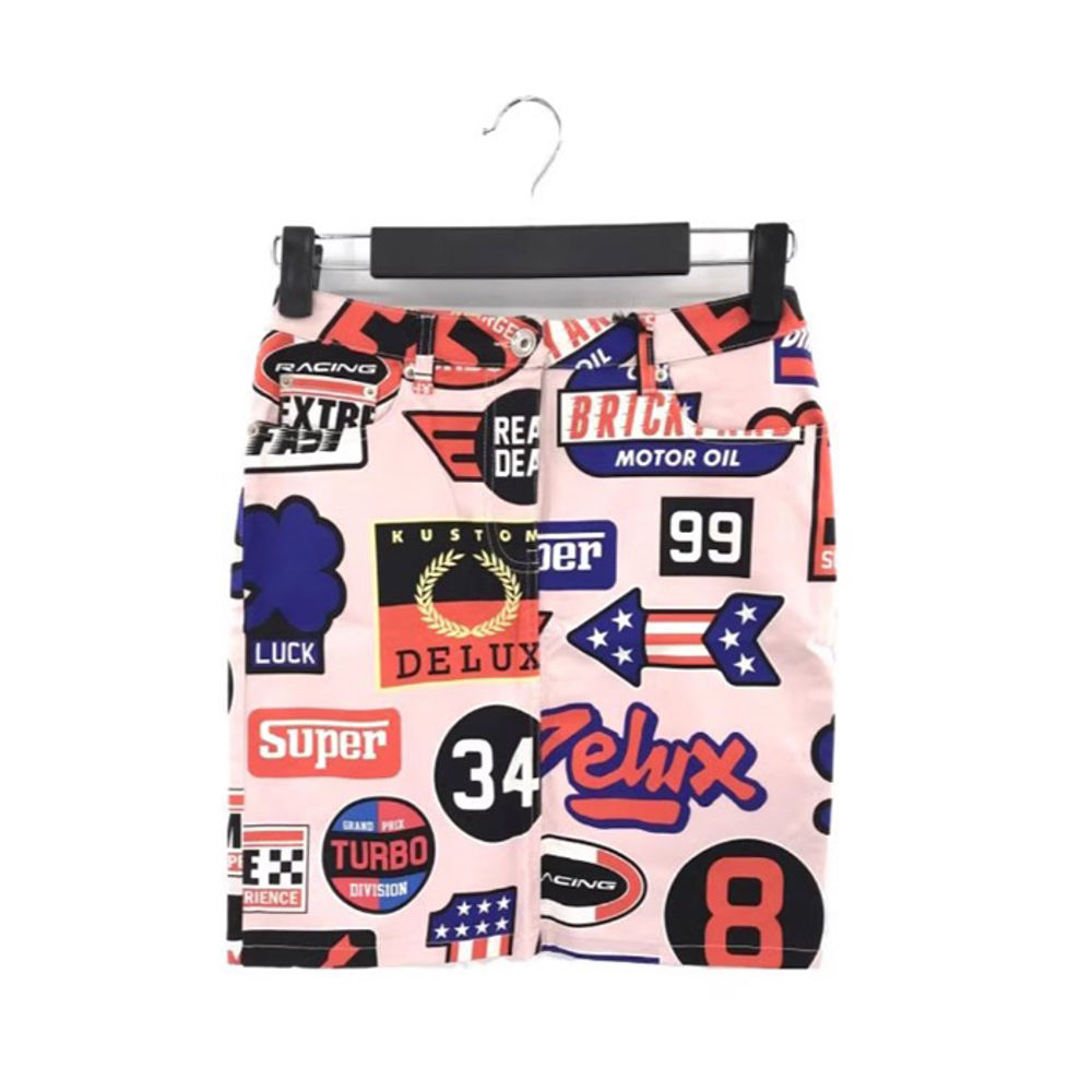 モスキーノ MOSCHINO LADIES SKIRT レディース スコート WGC4200 S2636 0025【並行輸入品】【新古品・未当て嵌める品】