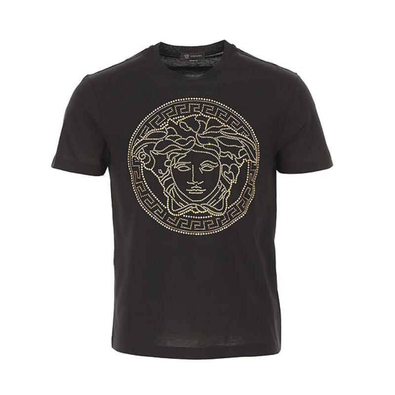 VERSACE 半袖トップス VERSACE JEANS COUTURE ヴェルサーチェ 半袖シャツ/半袖オープンカラー