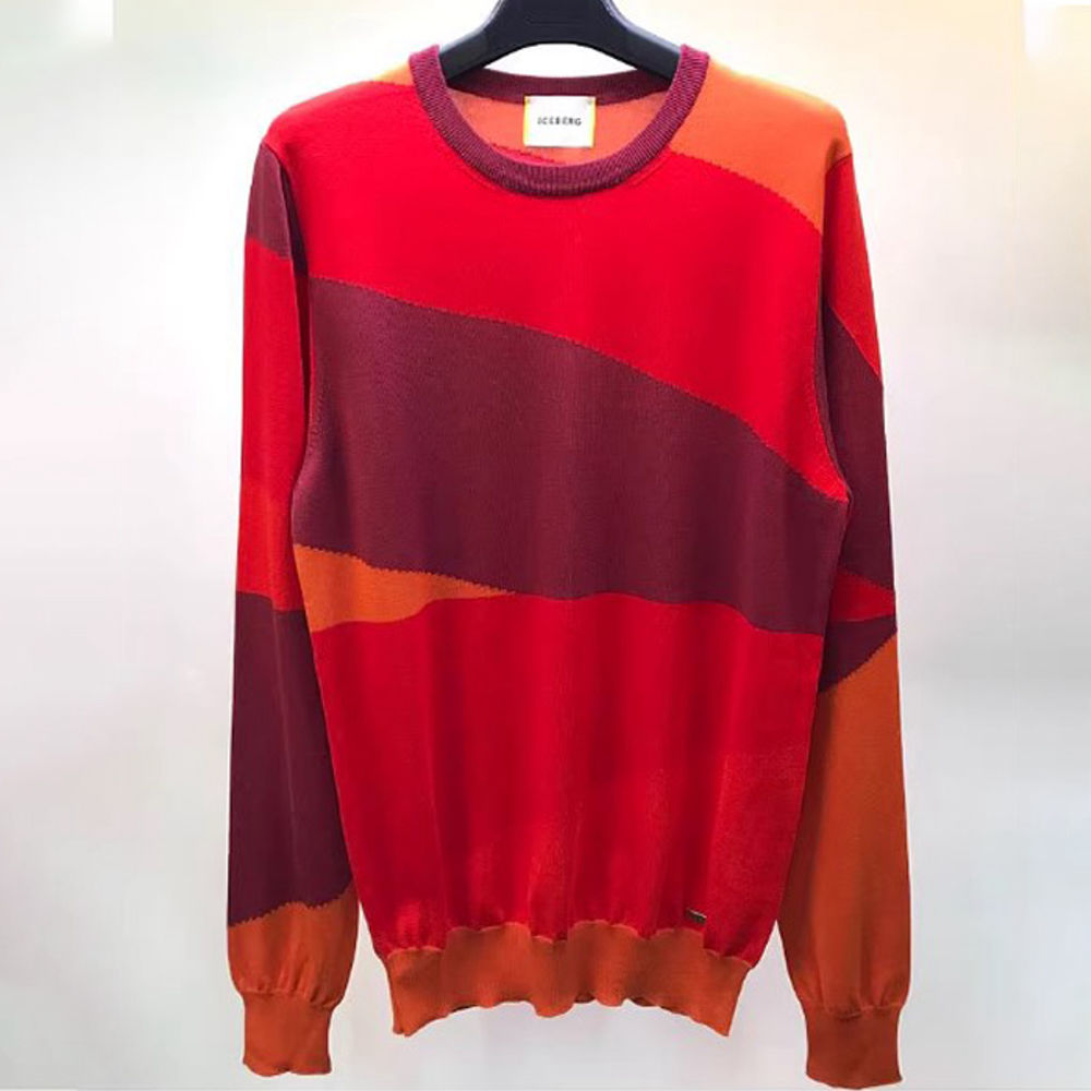 アイスバーグレタス ICEBERG メンズ スウェーター A055 7605 0002【並行輸入品】【新古品・未当て嵌める品】
