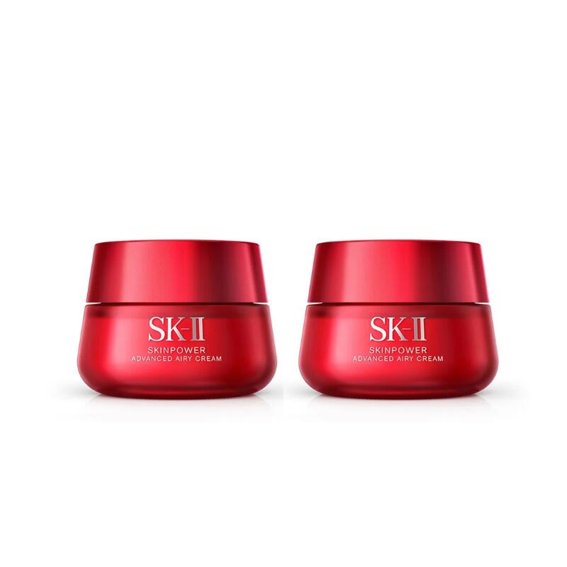 エスケーツー SK-II 2個セット スキン パワー アドバンスト エアリー クリーム 80g 美容クリーム フェイスクリーム｜TCONNECTオンラインストア