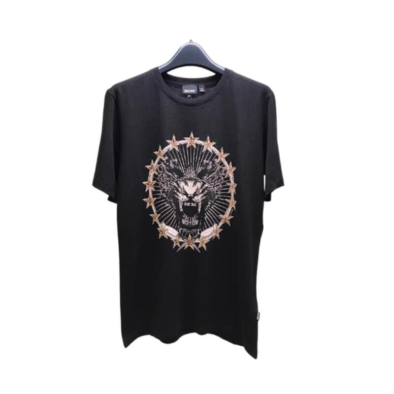 ジャストカヴァリ JUST CAVALLI メンズ T プルオーバー S03GC0193 N20663 900【並行輸入品】【新古品・未当て嵌める品】