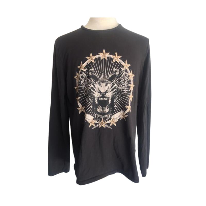 ジャストカヴァリ JUST CAVALLI メンズ T プルオーバー S03GC0209 N20543 900【並行輸入品】【新古品・未当て嵌める品】