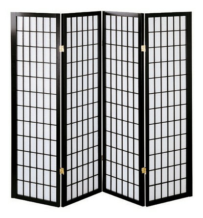 【送料無料】【メーカー直送品】【弘益】JP-和風衝立4連こだま JP-和風衝立4連こだま 576124