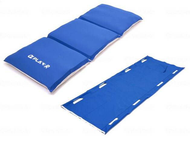 【送料無料】【メーカー直送品】【タイカ（Taica）】アルファプラR 担架付き PLAR-01-SR01 避難所 生活 緊急時 担架 マットレス 災害 組立て 高齢者 介護 介助 664131