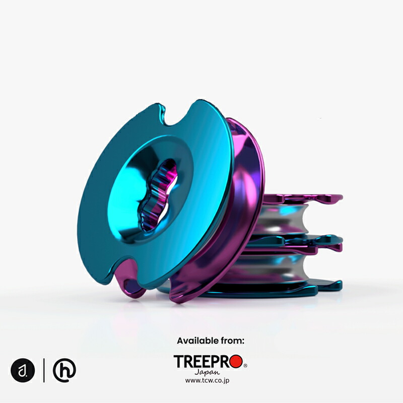 TREEPRO滑車一 PulleyONE フィドルブロックシステム 天然木クライミング 木上り勾配 アウトドア 林業 造園業 高さ進め方 アーボリスト 超軽さ