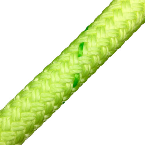TREEPRO ブルロープ Φ12.7mm イエロー リギングロープ 60m 樹木のリギング作業 リギング枝下ろし ウィンチライン スリング アーボリスト 林業 作業用