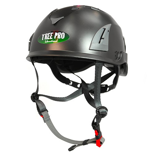 ハイシールド 2 ヘルメット ブラック アーボリスト 木登り 安全保護 TREEPRO アウトドア 林業 造園業 高所作業 ツリークライミング 作業用 防災用 バイザー取り付け可能 軽量コンパクト