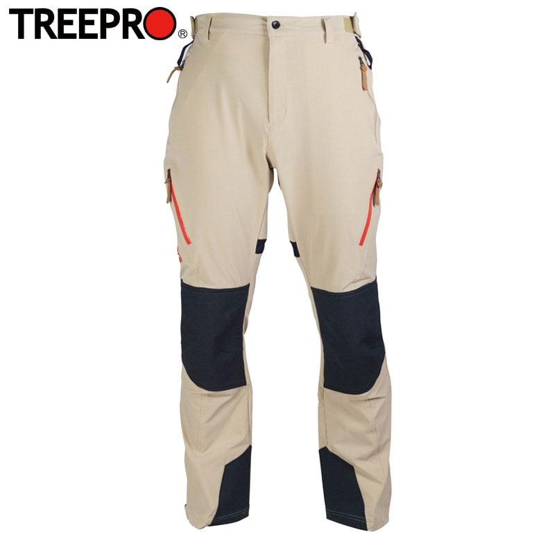 【TREEPROロゴ入り】ツリーザーズ クライミングパンツ XLサイズ 【カーキ】Treezers Zerk Climbing Pants Khaki｜Tree Climbing World