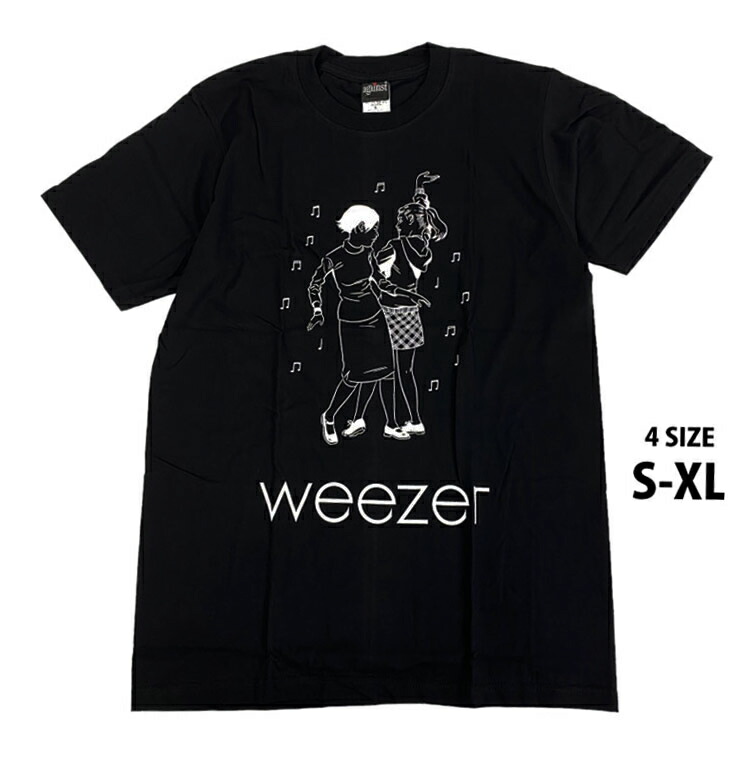 weezer ウィーザー　バンドTシャツ ホワイト　Mサイズ 楽天市場】ウィーザー【WEEZER】 WEEZER W TEE WHITE ホワイト