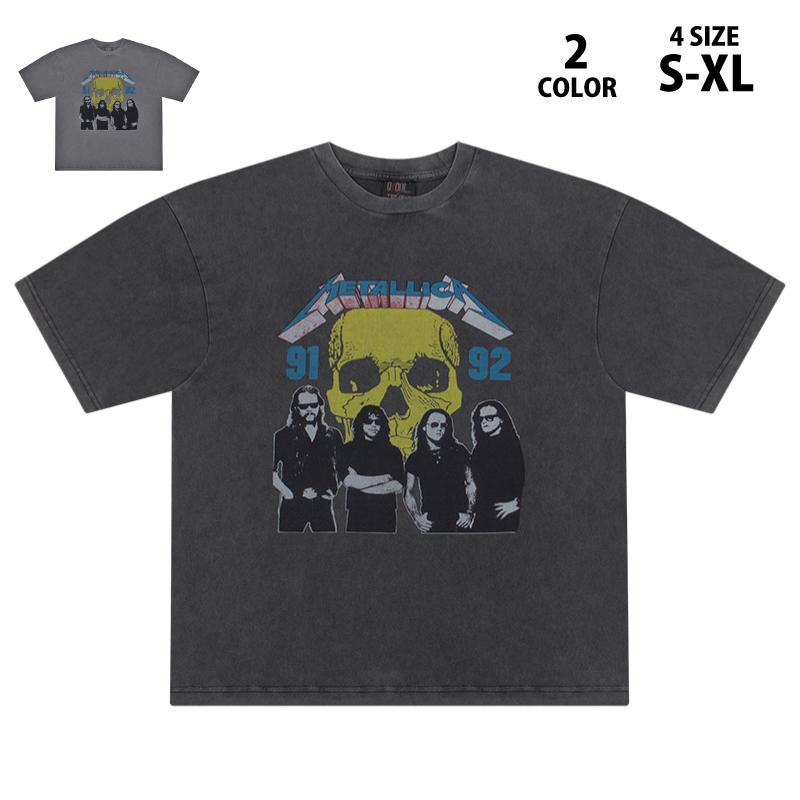00s LLICA メタリカ バンド スカル ビッグプリント Tシャツ 楽天市場】00s ☆ メタリカ プリント Tシャツ ( メンズ L ) 00