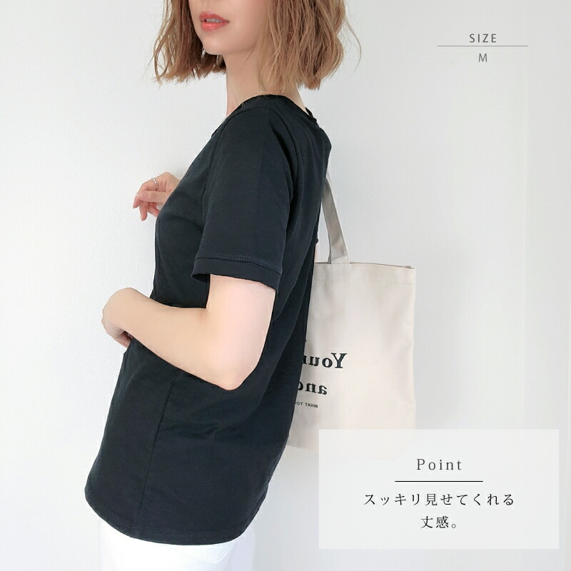 カットオフ スラブtシャツ 切りっぱなし トップス レディース L シャツ Xxl Xl 夏 全3色 無地カットソー 美ライン インナー 春 M 無地 Tシャツ S